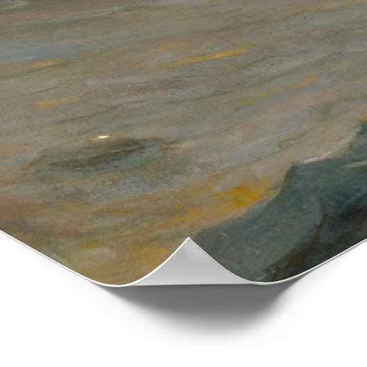 Het haringnet, Winslow Homer Poster (Hoek)