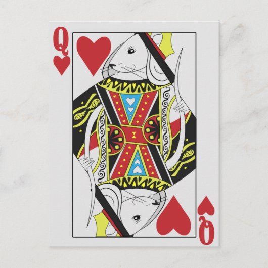 Het hart briefkaart (Voorkant)