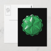 Het hart Chakra Briefkaart (Voorkant / Achterkant)