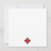 Het hart Collectie #1 Elegantie Notitiekaartje (Achterkant)