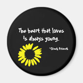 Het hart dat houdt van..." magneet (Voorkant)