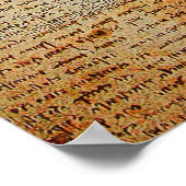 Het hart, de bronchiale slagaders en de bloedvaten poster (Hoek)