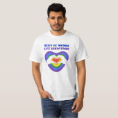 Het hart denken t-shirt (Voorkant volledig)