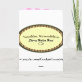 Het Hart die van het Baby van het oerwoud meisje Aankondiging (Achterkant)