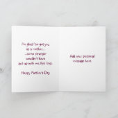 Het hart draagt Dag Mother´s Kaart (Binnen)