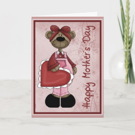 Het hart draagt Dag Mother´s Kaart