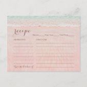 Het hart in het Zandbediende Vrijgezellenfeest ont Briefkaart (Voorkant)