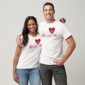 Het hart is een bloom wildflower T-shirt (Unisex)
