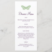 Het hart is een Flutter Menu in groen (Voorkant)