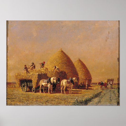 Het hart laden poster (Voorkant)