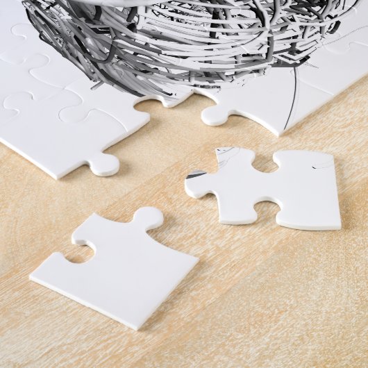 Het hart legpuzzel (Zijkant)