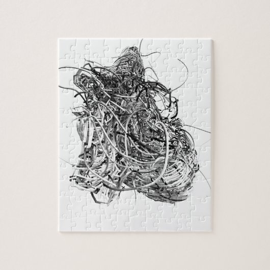 Het hart legpuzzel (Verticaal)