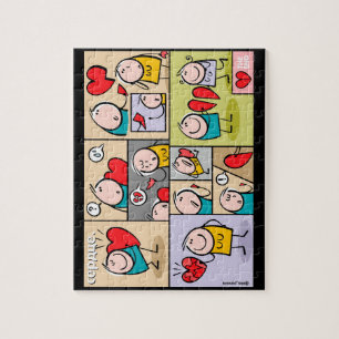 Het hart legpuzzel