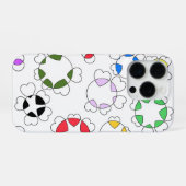 Het hart rondt de iPhone-hoesjes iPhone Hoesje (Achterkant horizontaal)