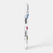 Het hart rondt de iPhone-hoesjes iPhone Hoesje (Rechterkant)