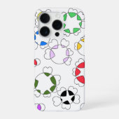 Het hart rondt de iPhone-hoesjes iPhone Hoesje (Achterkant)