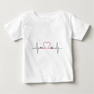 Het hart sloeg inspirerend het citaatbaby van het