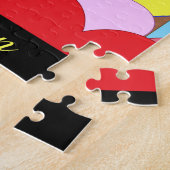 Het hart spreekt over liefde: legpuzzel (Zijkant)