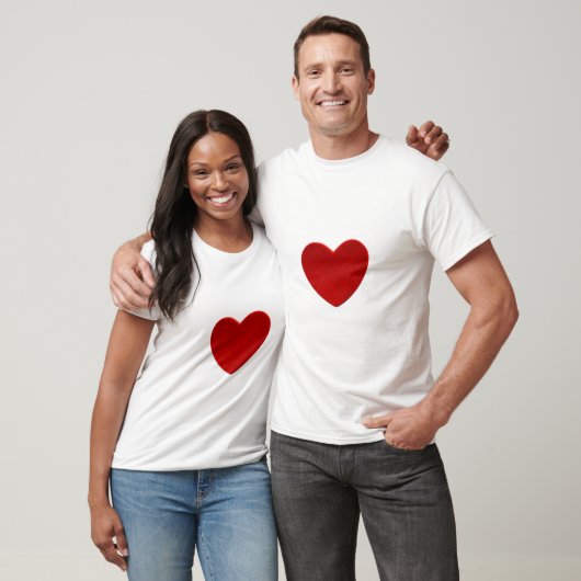Het hart T-shirt T-shirt (Unisex)