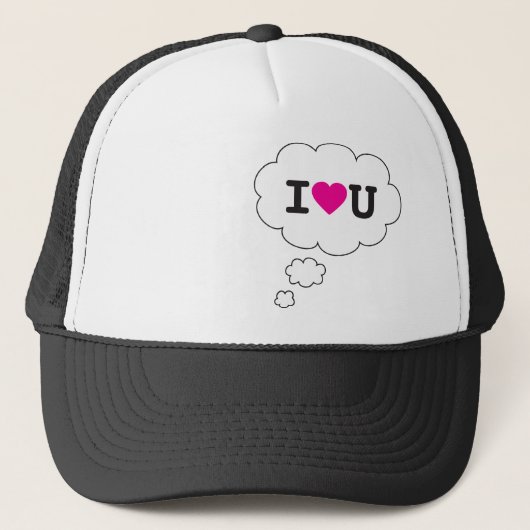 Het hart trucker pet (Voorkant)
