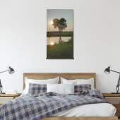 Het hart van alles canvas afdruk (Insitu (Slaapkamer))