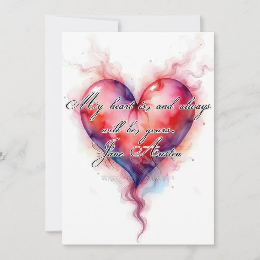 Het hart van Austin Feestdagenkaart (Voorkant)