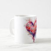 Het hart van Austin Koffiemok (Voorkant links)