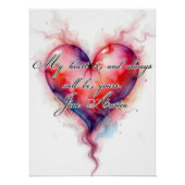 Het hart van Austin Perfect Poster (Voorkant)