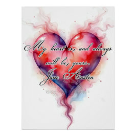 Het hart van Austin Perfect Poster