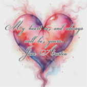 Het hart van Austin Sticker (Voorkant)