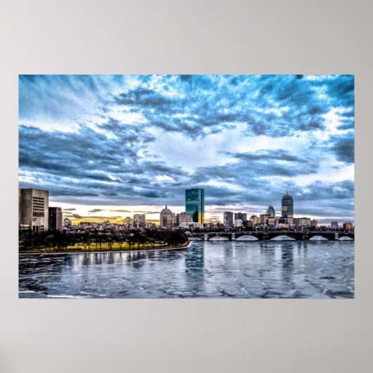 Het hart van Boston Poster (Voorkant)