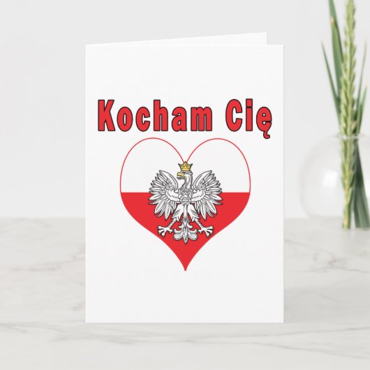 Het Hart van Cie Eagle van Kocham Feestdagen Kaart (Voorkant)