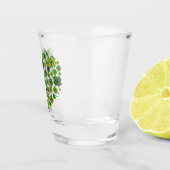 Het hart van Clovers Shot Glas (Rechts)