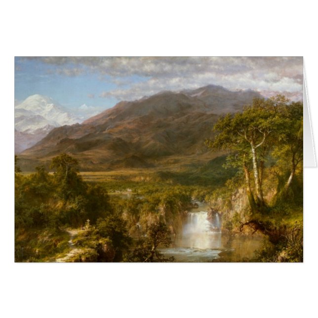 Het hart van de Andes (Voorkant Horizontaal)