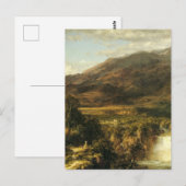 Het hart van de Andes door de Frederic Edwin Churc Briefkaart (Voorkant / Achterkant)
