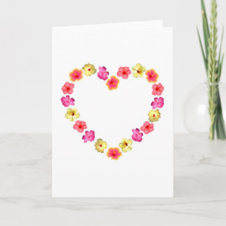 Het Hart van de bloem Kaart