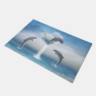 Het hart van de dolfijnen deurmat