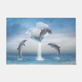 Het hart van de dolfijnen deurmat (Voorkant)