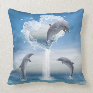 Het hart van de dolfijnen kussen