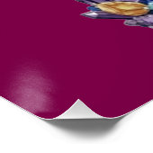 Het Hart van de Edelsteenboom: Een Romantische Val Perfect Poster (Hoek)