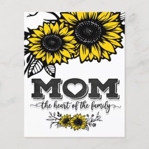 Het hart van de familie cadeau, Moederdag Gift Flyer