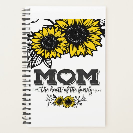 Het hart van de familie cadeau, Moederdag Gift Planner (Voorkant)