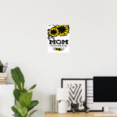 Het hart van de familie cadeau, Moederdag Gift Poster (Thuiskantoor)