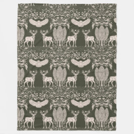 Het hart van de Forest Fleece Blanket