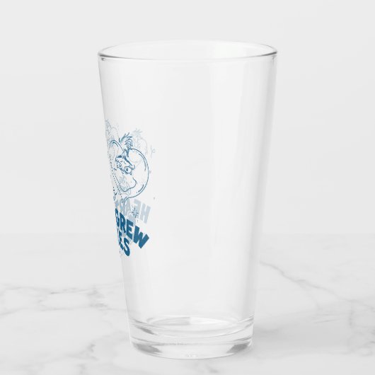 Het hart van de Grinch werd drie keer zo groot Glas (Links)