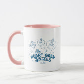 Het hart van de Grinch werd drie keer zo groot Mok (Links)