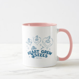 Het hart van de Grinch werd drie keer zo groot Mok