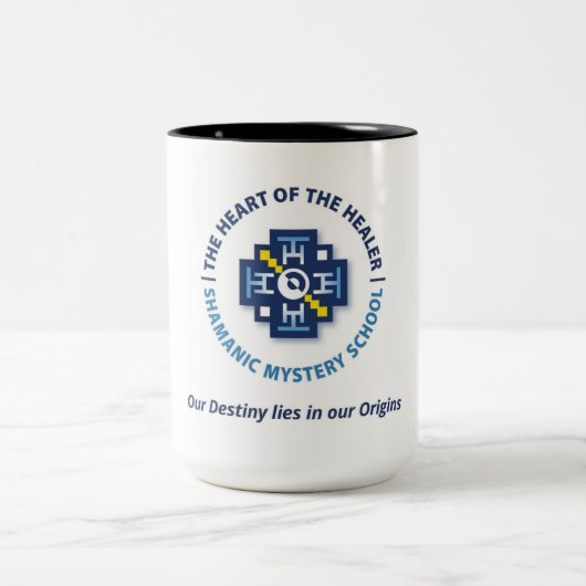 Het hart van de Healer Coffee Mok (Center)