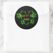 Het hart van de Ierse sticker - (Tas)