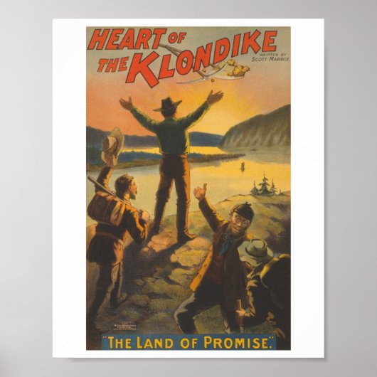 Het hart van de Klondike - het land van de belofte Poster (Voorkant)
